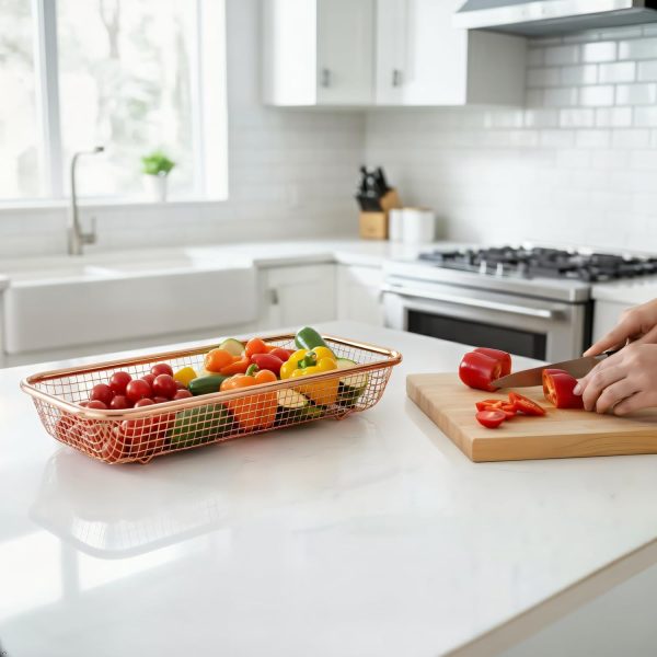 Yoku Made Stainless Steel Lid Holder Basket Kitchen-4