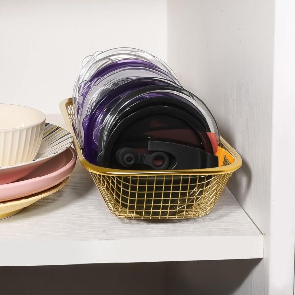 Yoku Made Stainless Steel Lid Holder Basket Kitchen-8
