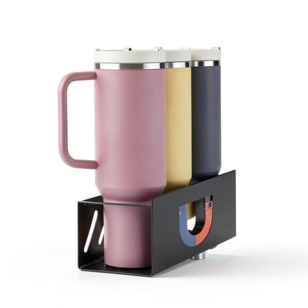 Wolera Magnetic Cup Holder Iron Organizer Kitchen Storage-1
