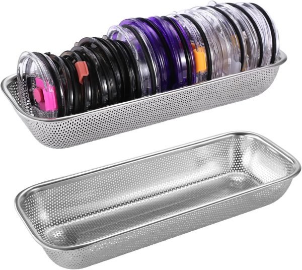 Yoku Made Stainless Steel Tumbler Lid Holder Basket-0