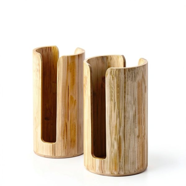 AFOROEOA Mason Jar Lid Organizer Bamboo Space Saving Design-2