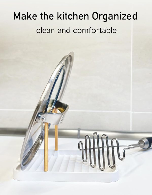 Pot Lid Holder CHANNICORNER Aluminum Alloy Modern Kitchen-5