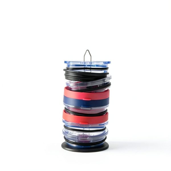 ELYPRO Tumbler Lid Organizer Collapsible Steel Kitchen-6