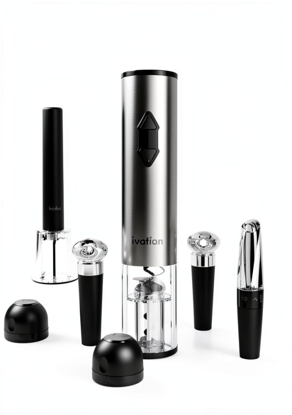 Ivation Stainless Steel Wine Gift Set-2