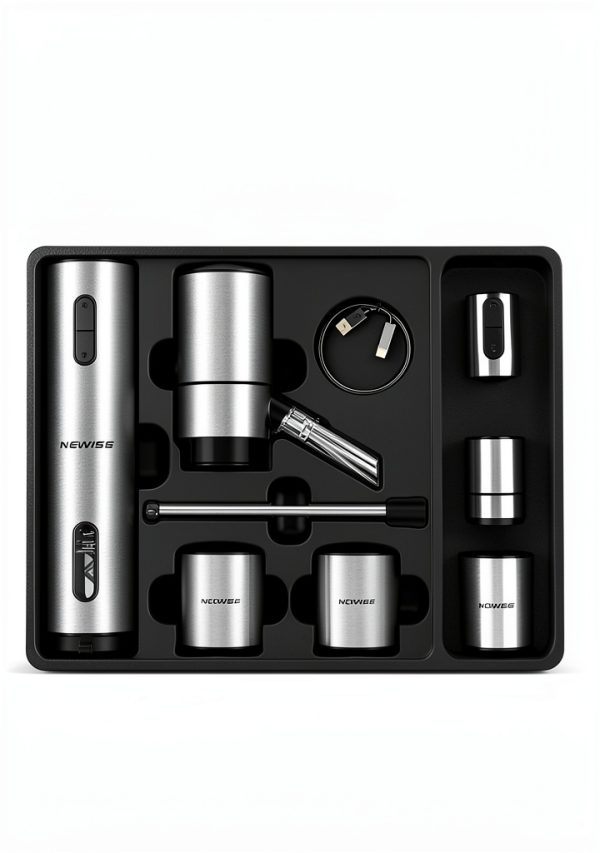 Newise Electric Wine Bottle Opener Stainless Steel-1