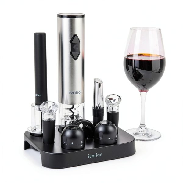 Ivation Stainless Steel Wine Gift Set-8