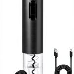 Yiizy Automatic Wine Opener Aluminum Gray Design-0