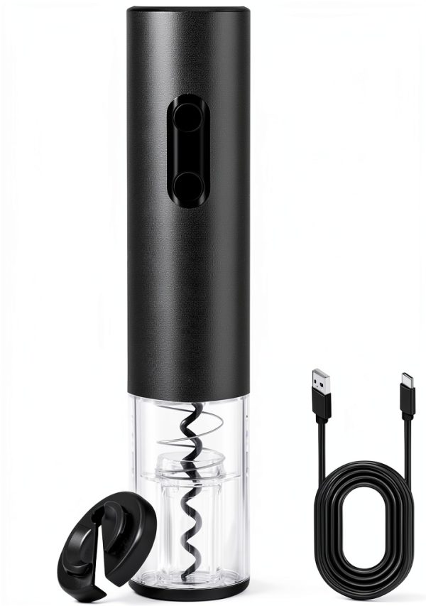 Yiizy Automatic Wine Opener Aluminum Gray Design-0