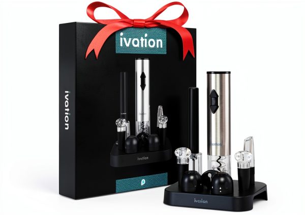 Ivation Stainless Steel Wine Gift Set-3