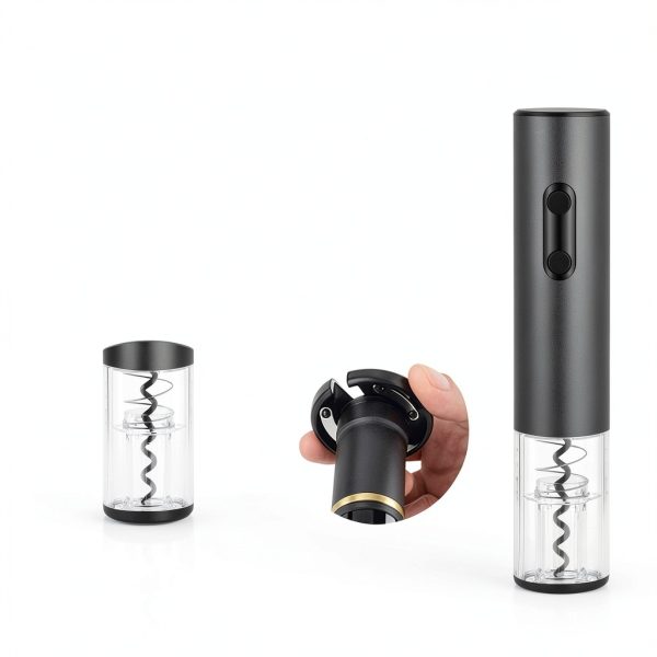 Yiizy Automatic Wine Opener Aluminum Gray Design-4