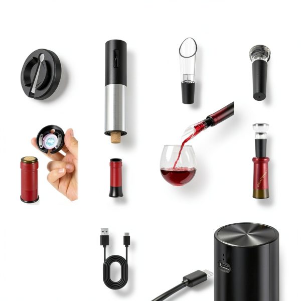 Electric Wine Opener Assark Stainless Portable-3
