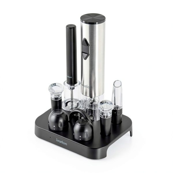 Ivation Stainless Steel Wine Gift Set-1