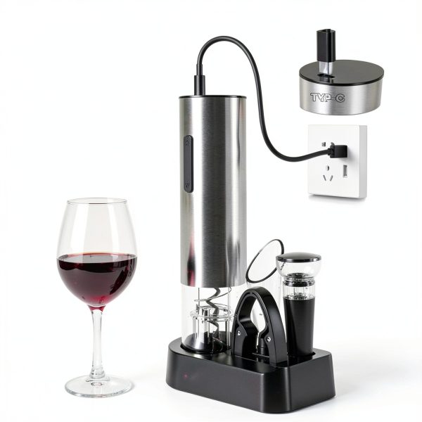 Electric Wine Opener 6-in-1 Gift Set Vintner-1