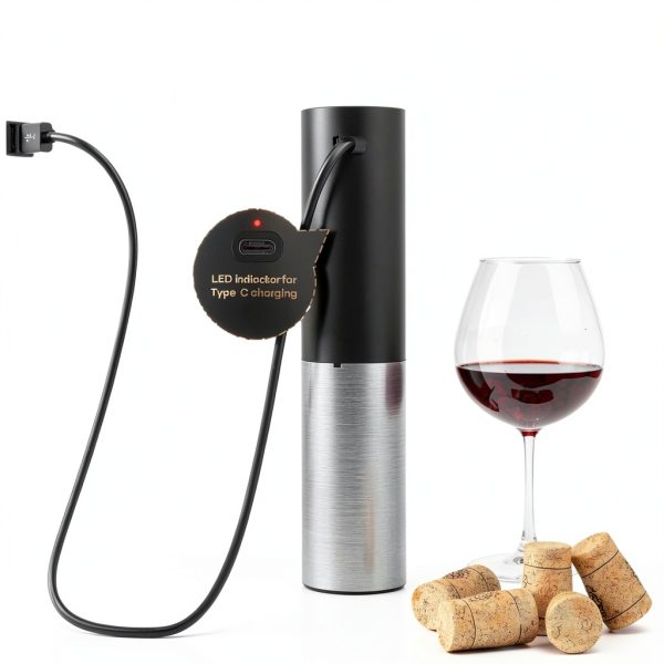 Electric Wine Opener Assark Stainless Portable-1