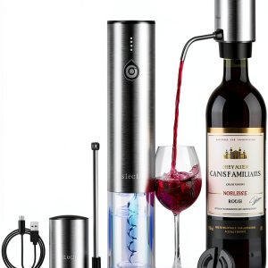 Bsteciar Electric Wine Bottle Opener Stainless Steel-0