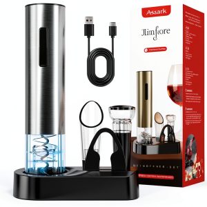 Electric Wine Opener 6-in-1 Gift Set Vintner-0