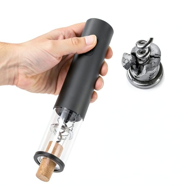 Yiizy Automatic Wine Opener Aluminum Gray Design-1