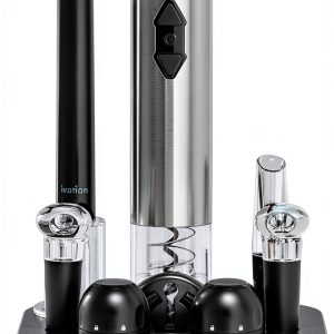 Ivation Stainless Steel Wine Gift Set-0
