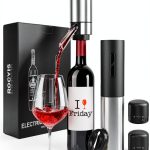Electric Wine Bottle Opener Rocyis Stainless Steel Set-0