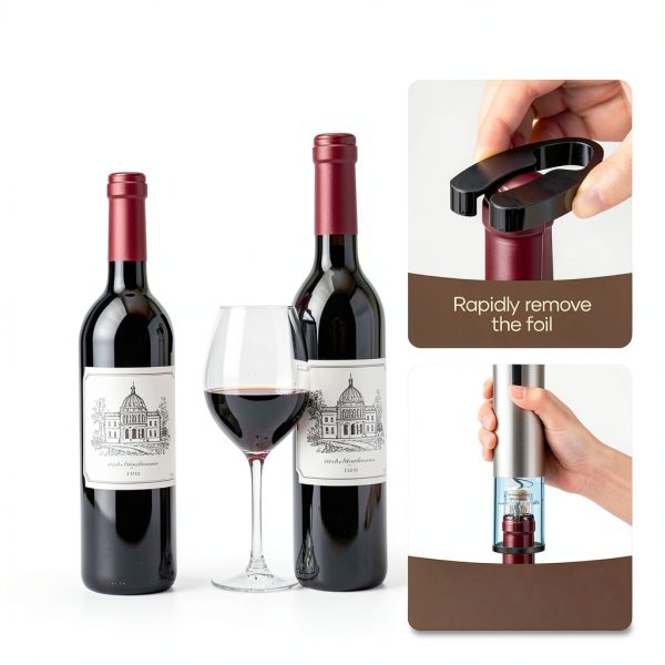 Electric Wine Opener 6-in-1 Gift Set Vintner-6