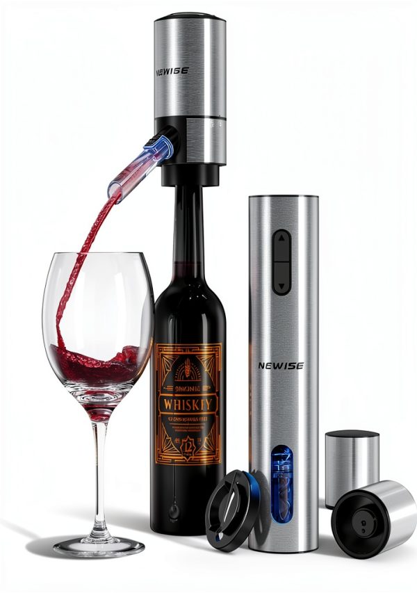 Newise Electric Wine Bottle Opener Stainless Steel-0