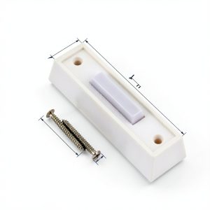 Lighted Doorbell Button Abvsdu LED White Plastic 2in Push Button-0
