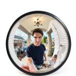 BOTSLAB 5MP Wireless Video Doorbell Camera,180° Head-to-Toe View, AI Motion Detection, VR Mode, Battery or Wired Powered, Easy Installation, Weatherproof, No Monthly Fee, 2.4GHz WiFi-1