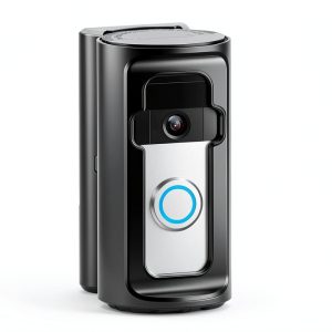 Anti-Theft Video Doorbell Mount ZHANDEYUA 360° Adjustable No-Drill-0