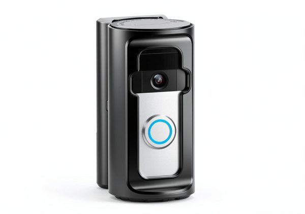Anti-Theft Video Doorbell Mount ZHANDEYUA 360° Adjustable No-Drill-0