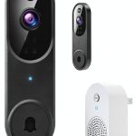 1080p Video Doorbell Camera M50 Black Wireless with AI Detection-0