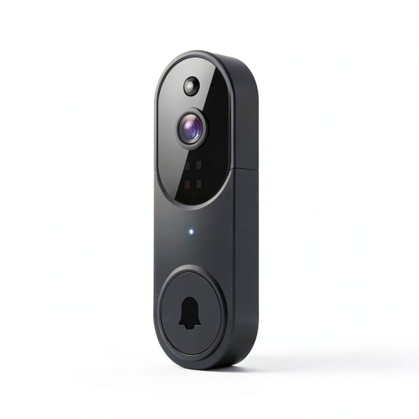 1080P Wireless Video Doorbell Camera M20-V2 Black Human Detection-3