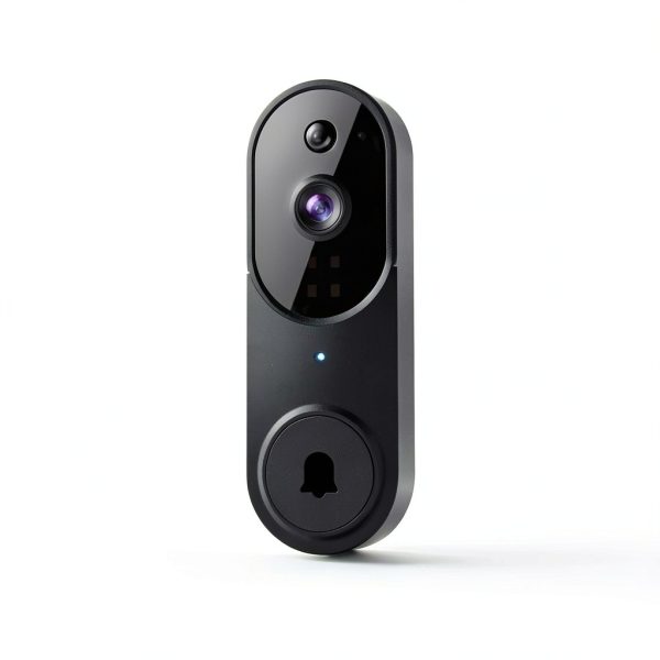 1080P Wireless Video Doorbell Camera M20-V2 Black Human Detection-5