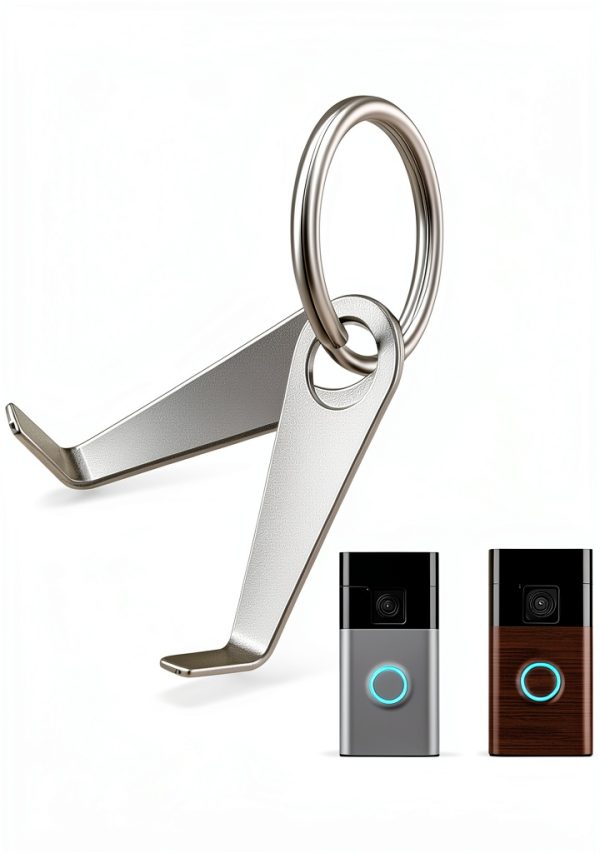 Video Doorbell Key Replacement Tool OYOCAM Silver/Orange Dual Pack-0