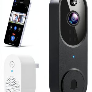 Wireless Wi-Fi Video Doorbell Camera M50 with AI Motion Detection-0