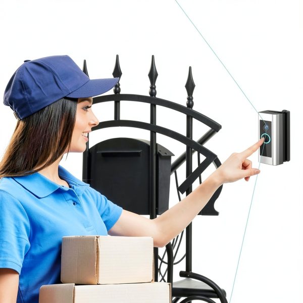 RIOVO Adjustable 30 to 55 Degree Doorbell Angle Mount Compatible with Video Doorbell Wired/Pro and Blink Video Doorbell, Replacement Angle Adjustment Adapter Mounting Bracket Wedge Kit-5